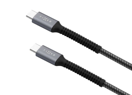 Cable  Fixed Armor Usb-C Usb-C, 2 M, 240w, Gray