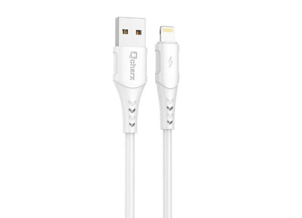 Cable Qcharx Lisbon Usb A Tipo C 3a 1 M Pvc Blanco