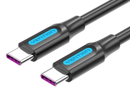 Cable Usb 2.0 Tipo-C Vention Cotbd Usb Tipo-C Macho Usb Tipo-C Macho 50cm Negro