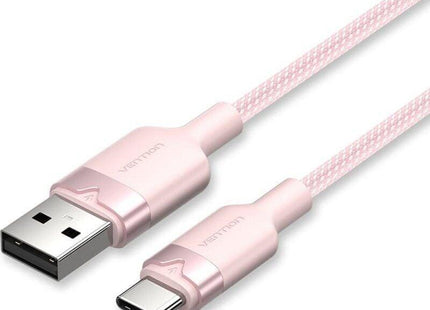 Cable Usb 2.0 Tipo-C Vention Ctnph Usb Tipo-C Macho Usb Macho Hasta 60w 480mbps 2m Rosa