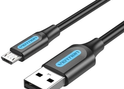 Cable Usb 2.0 Vention Colbc Usb Macho Microusb Macho 25cm Negro