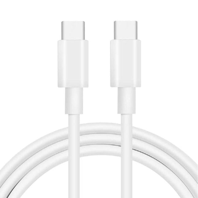 Cable Usb C Carga Rápida De 140w   240w Con Chip E Mark 1.80m Blanco