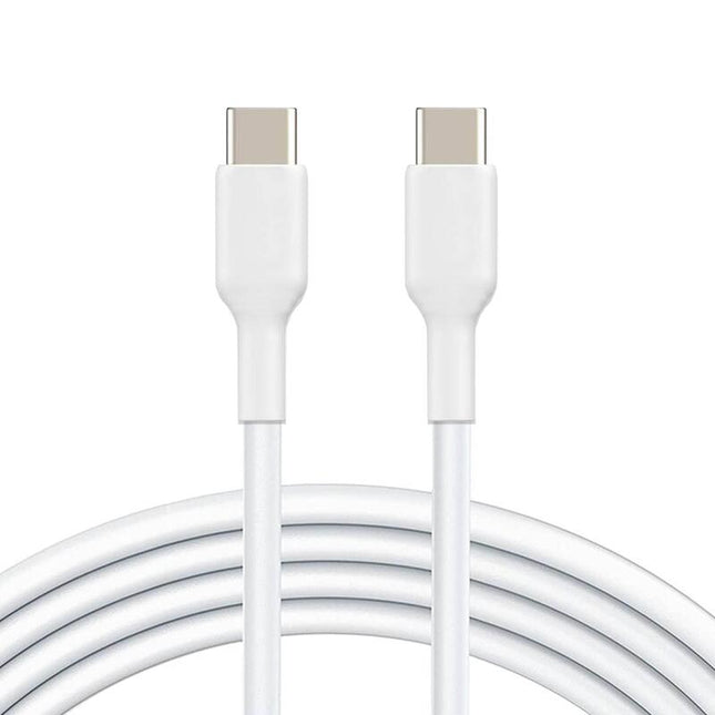 Cable Usb C Carga Rápida De 87w 1.80m Blanco