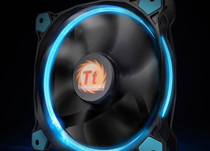 EAN 4717964400758 - Thermaltake Riing 14 Carcasa del ordenador Ventilador 14 cm Negro, Azul imagen 2
