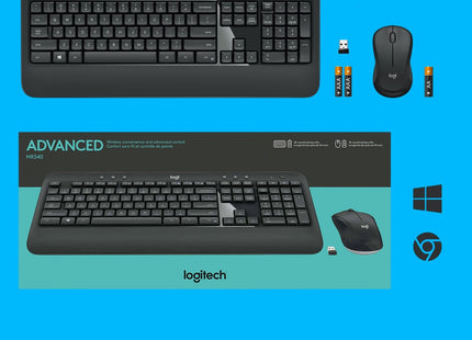 EAN 5099206077393 - Logitech 920-008677 teclado Ratón incluido Universal USB QWERTZ Suizo Negro, Blanco imagen 10