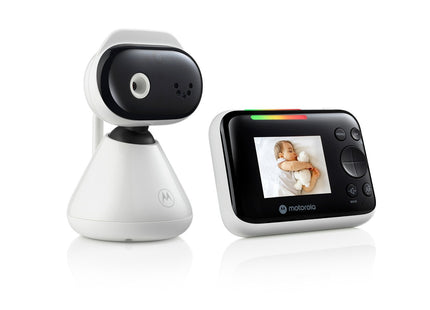 Monitor Para Bebés Con Video Motorola Pip1200 2.8", Blanco Negro