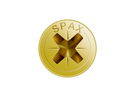 Caja 10 Uds. Tornillo Madera Spax Cab. Plana Yellox 5,0x70mm Spax