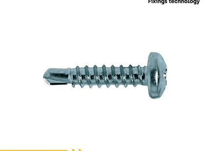 Caja 1000 Unid. Punta Broca Alomada (Rosca Chapa) Philips Din/Ref 7504n Ø3.5x9,5mm Zincado Celo