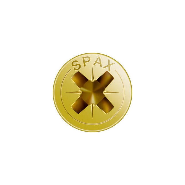 Caja 150 Unid. Tornillo Madera Spax Cabeza Plana Yellox 2,0x10mm Spax