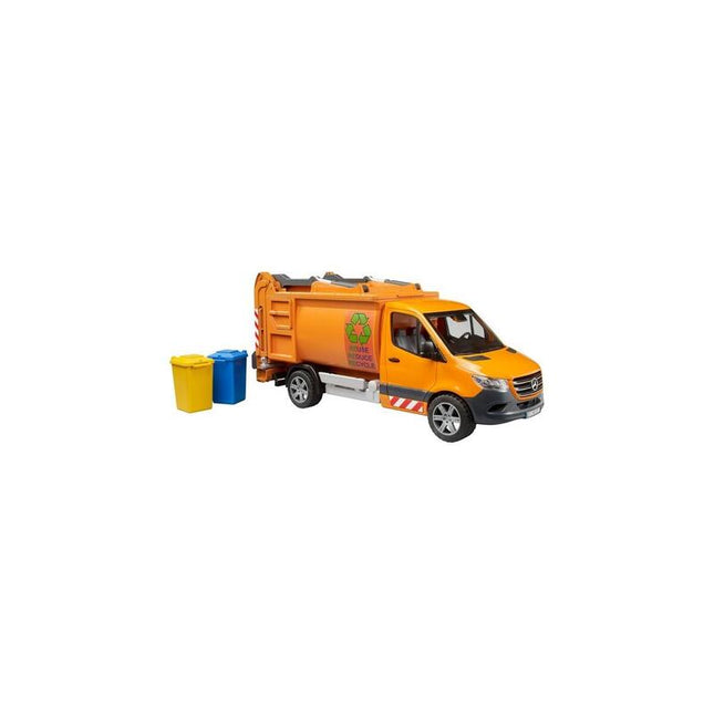 Camión De Basura Municipal Bruder Mb Sprinter, Modelo De Vehículo   4001702026820