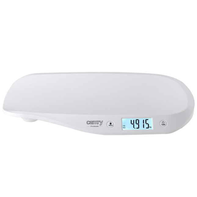 Camry Cr 8185 Baby Scale, 20kg, Automatic Hold Function (2xaaa Batteries, Excluded), White