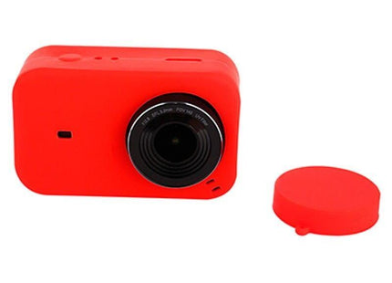 Carcasa De Silicona Xiaomi Mijia 4k Action Camera Rojo
