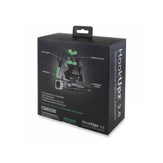 Carson Hookupz 2.0 Montura De Smartphone/Cámara De Telescopio