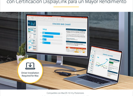 EAN 0065030859271 - StarTech.com USB32HD4K Adaptador gráfico USB 3840 x 2160 Pixeles Negro imagen 7