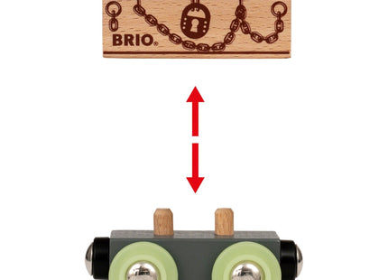 Brio Tren Fantasma Resplandor En La Oscuridad, 63398600