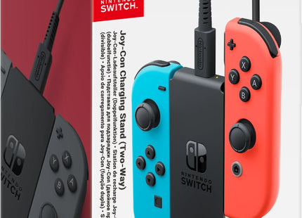 Soporte De Carga Nintendo Joy-Con, Estación De Carga Negra, Para 2 Mandos 10014639