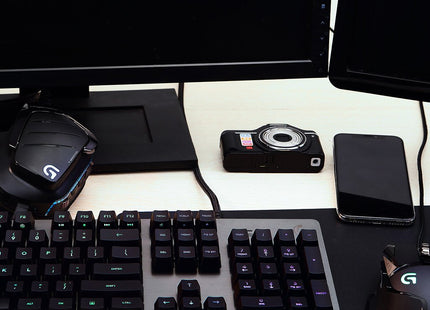 Teclado Inglés Logitech G G512 Carbon Lightsync Rgb Mechanical Gaming Keyboard With Gx Red Switches Usb Carbono