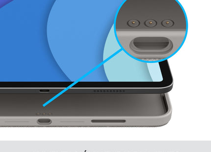 Logitech Combo Touch Funda Con Teclado Español Gris Para Ipad Pro 11" (1º/2º/3º Gen)