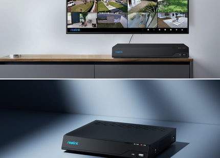 Reolink Nvs16, Grabador De Vídeo En Red Negro, 16 Canales Nvs16