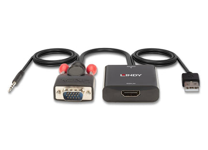 Lindy Convertidor Vga Y Audio A Hdmi