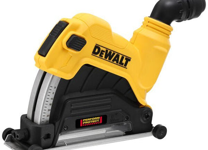 Funda Protectora Para Amoladora Angular Dewalt 125mm Amarilla/Negra, Para Extracción De Polvo Dwe46225-Xj