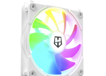 Nox Ventilador Hummer Easylink Argb Blanco Único