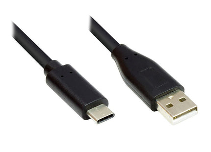 EAN 4014619366750 - Alcasa GC-M0117 cable USB USB 2.0 1 m USB C Micro-USB A Negro imagen 1