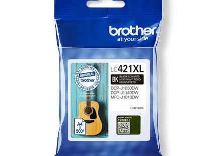 Tinta Brother Lc421xlbk Negro 500 Paginas