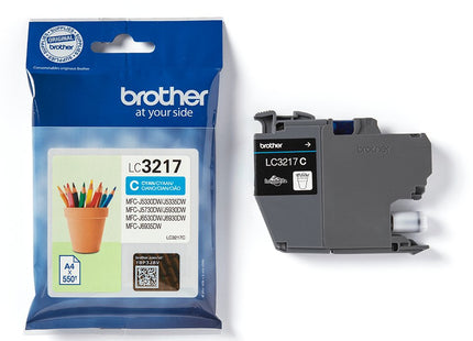 Tinta Original Brother Lc3217c  Cian