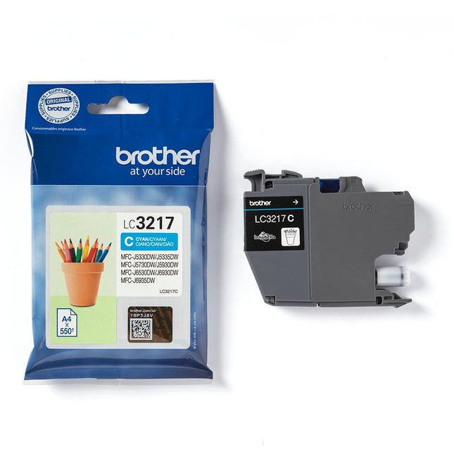 Tinta Original Brother Lc3217c  Cian