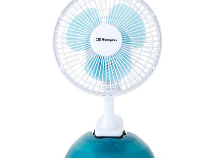 Ventilador De Sobremesa Orbegozo Tf 0219 8w 3 Aspas 15cm 2 Velocidades