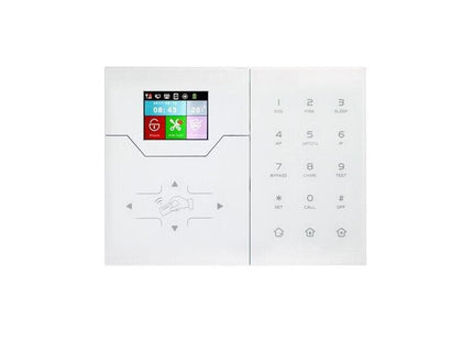 Central De Alarma Bysecur Ip Lcd .Módulo Ip + Gsm / Gprs . Control Por App