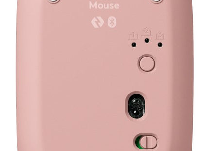 Teclado Ingles + Ratón Logitech Pop Icon Universal Bluetooth Qwerty Internacional De Ee.Uu. Rosa, Blanco