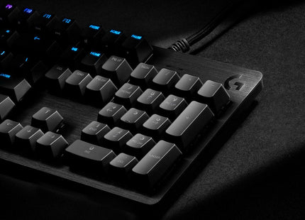 Teclado Inglés Logitech G G512 Carbon Lightsync Rgb Mechanical Gaming Keyboard With Gx Red Switches Usb Carbono
