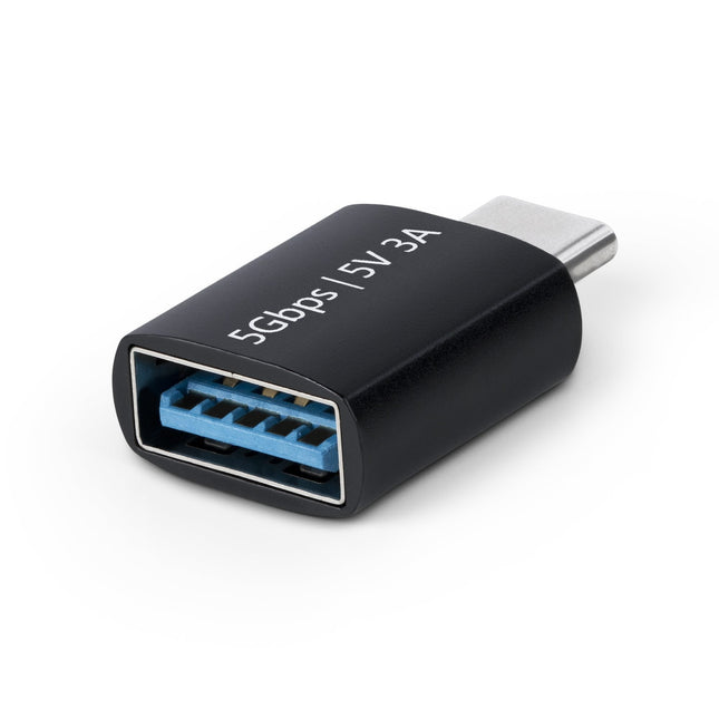 Adaptador Startech.Com Usb-C To Usb-A , Usb 5gbps, Compact Usb-C Male To Usb-A Female Adaptador, Durable Metal Housing, M/F -