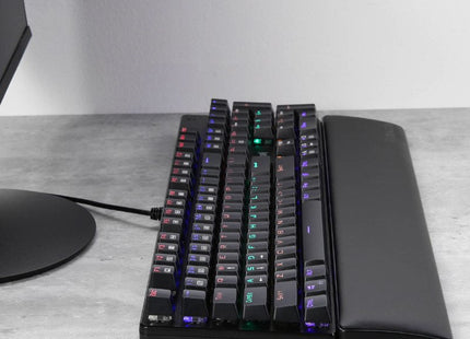 EAN 6950376704832 - REDRAGON P036 descansa muñecas Polipiel, Espuma de memoria, Plástico, Caucho, Sintético Negro imagen 4