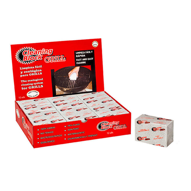 Cleaning Block Para Barbacoa Pack De 12 Unid.