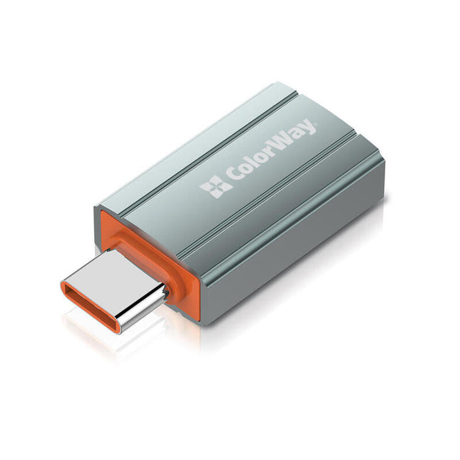 Colorway Usb-A To Tipo C Adapter, Grey