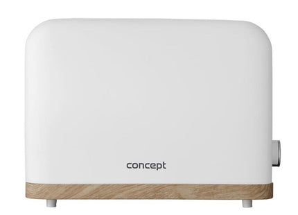 Concept Tostadora Eléctrica, 930w, 7 Grados De Tostado, Color Blanco, Te2015