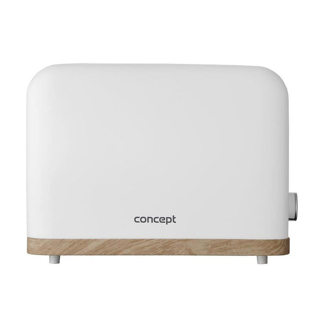 Concept Tostadora Eléctrica, 930w, 7 Grados De Tostado, Color Blanco, Te2015