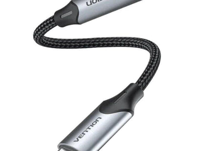 Conversor Vention Bgmhf Jack 3.5 Hembra Usb Tipo-C Macho 1m Gris