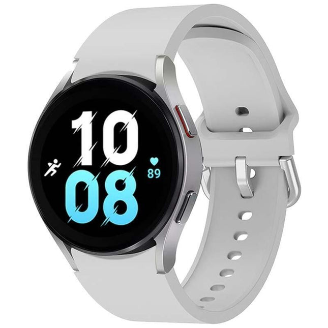 Correa De Silicona Samsung Galaxy Watch 4/5/6 Gris Claro