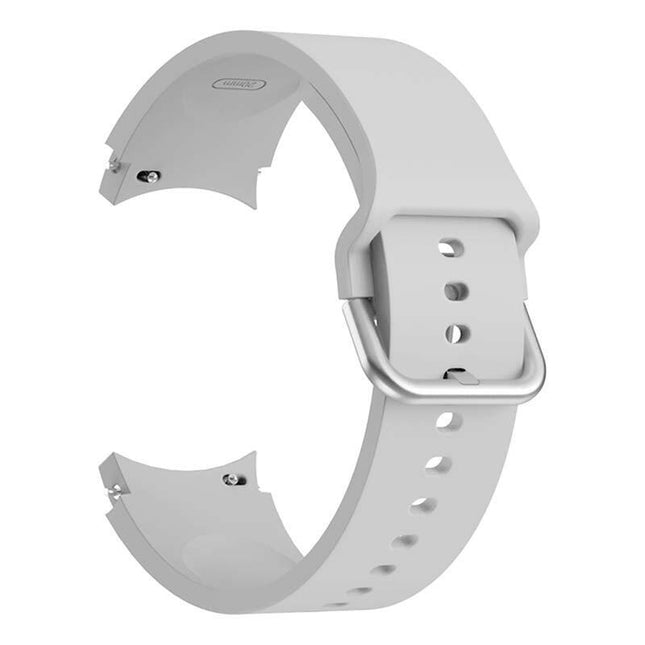 Correa De Silicona Samsung Galaxy Watch 4/5/6 Gris Claro