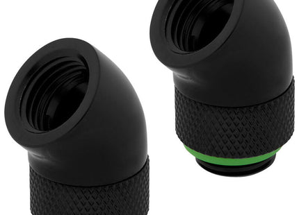 Corsair Hydro X Series 45° Rotary Pack 2 Adaptadores Negro