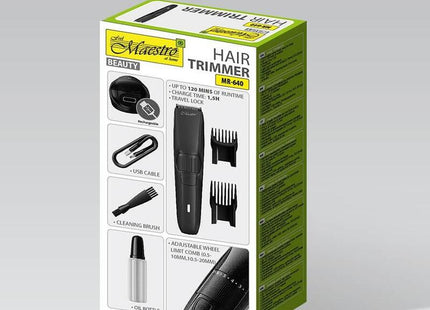 Cortadora De Pelo Usb Maestro Mr-640