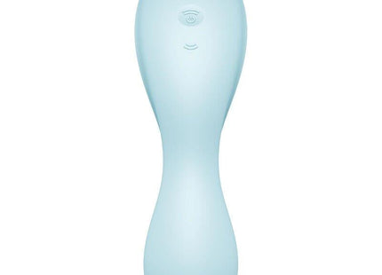 5 Estimulador Y Vibrador Satisfyer Curvy Trinity  - Azul