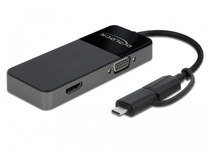 Delock Adaptador Usb 3.0 A 4k Hdmi + Vga