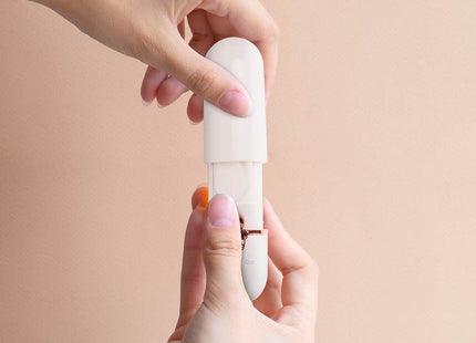 Orbegozo Hf 2500 Ventilador De Mano Elegancia Portatil - 2 Velocidades De Ventilacion - Diseño Compacto Y Elegante