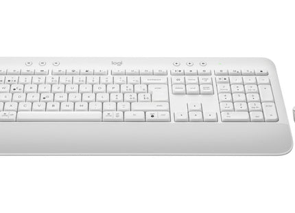 Logitech Signature Mk650 Combo For Business Juego De Teclado Y Ratón Inalámbrico Bluetooth Le Qwertz Suizo Blanco Hueso