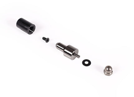 Alphacool Core Push Mounting 25mm M3/M4/Unc 6-32 Set 4x, Montaje/Montaje Negro/Plateado, 25 Mm 15725